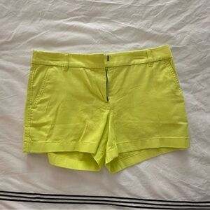 J.Crew classic chino - “neon daffodil” - neon green/yellow